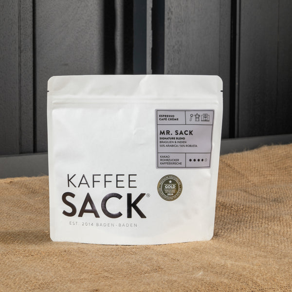 Mr. Sack (Brasilien/Indien) - Kaffeesack. Die Rösterei