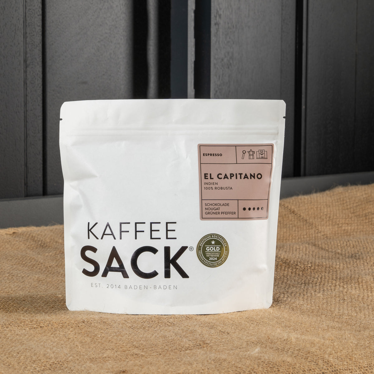 El Capitano (Indien) - Kaffeesack. Die Rösterei