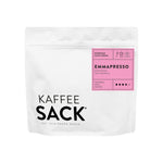 Emmapresso (Honduras) - Kaffeesack. Die Rösterei